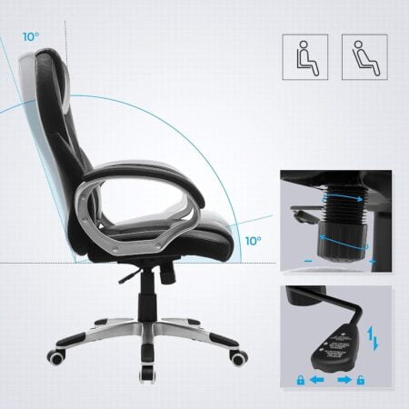 Adjustable ergonomics home office desk chair