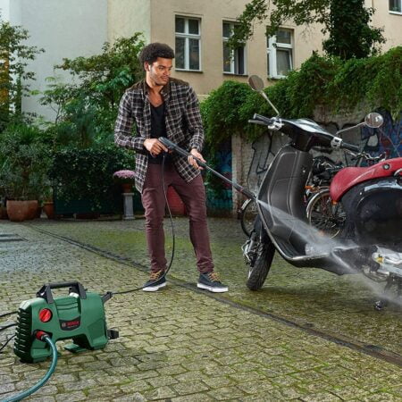 Portable and efficient pressure washer for your home