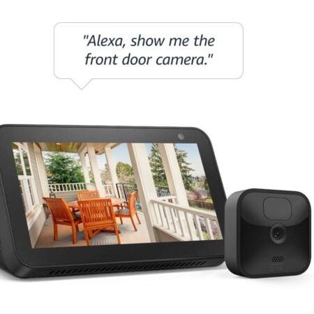 Smart assistant connected video surveillance camera