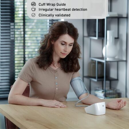 Easy to use and accurate clinically tested blood pressure monitor e1687791699241