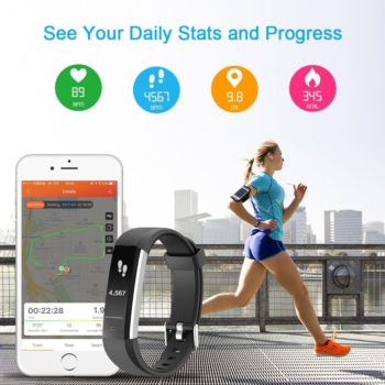 Fitness tracking smartphone app