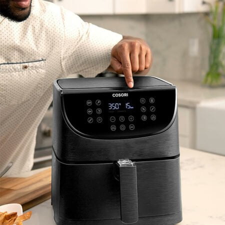 Digital controls smart airfryer
