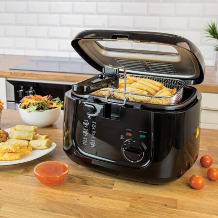Home use electric deep fat fryer