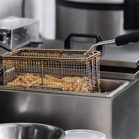 Stainless steel electric basket deep fryer