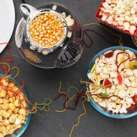 Healthy electric popcorn maker for your home