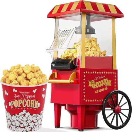 Homemade fast popcorn maker