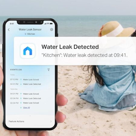 Smart water leak sensor WIFi connectivity
