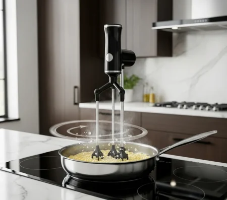 Automatic stirrer for your pan