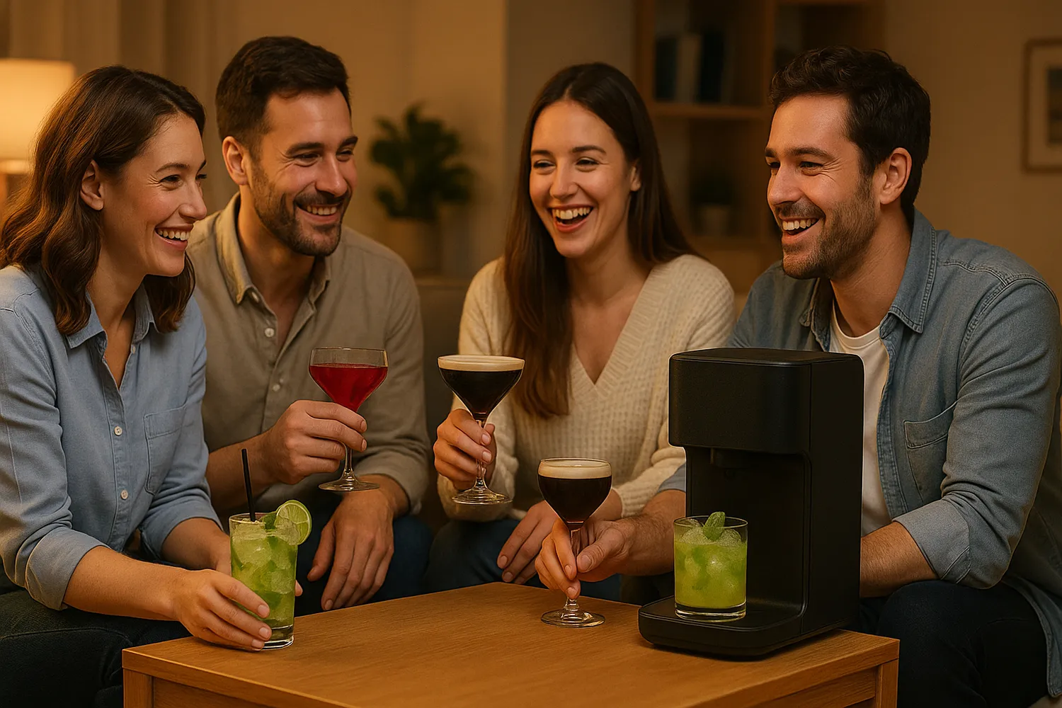 Automatic Cocktail Maker Effortless Mixology with Friends Automatic Cocktail Maker Effortless Mixology with Friends